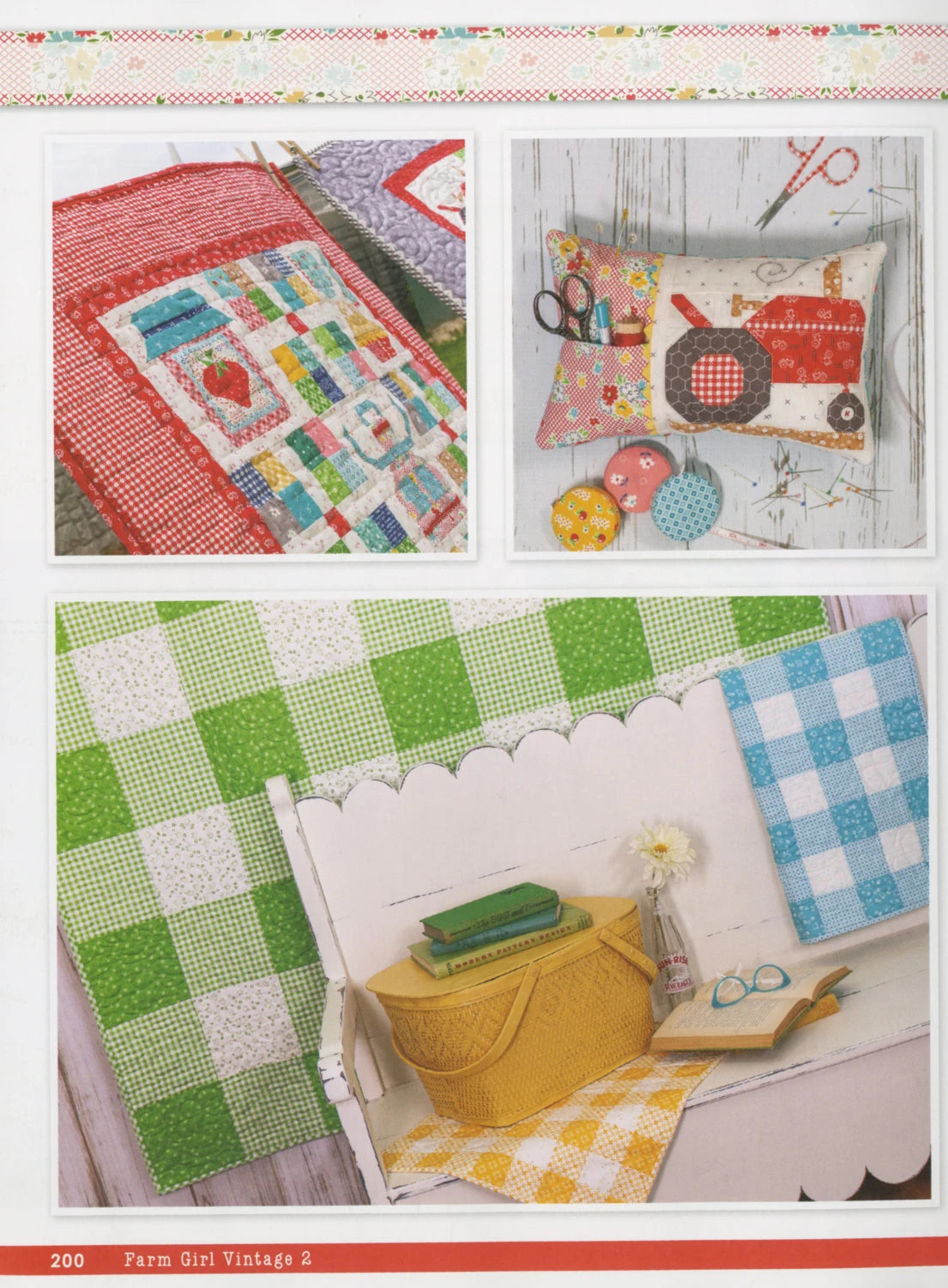 取寄商品】キルト洋書【Farm Girl Vintage 2】ファームガール