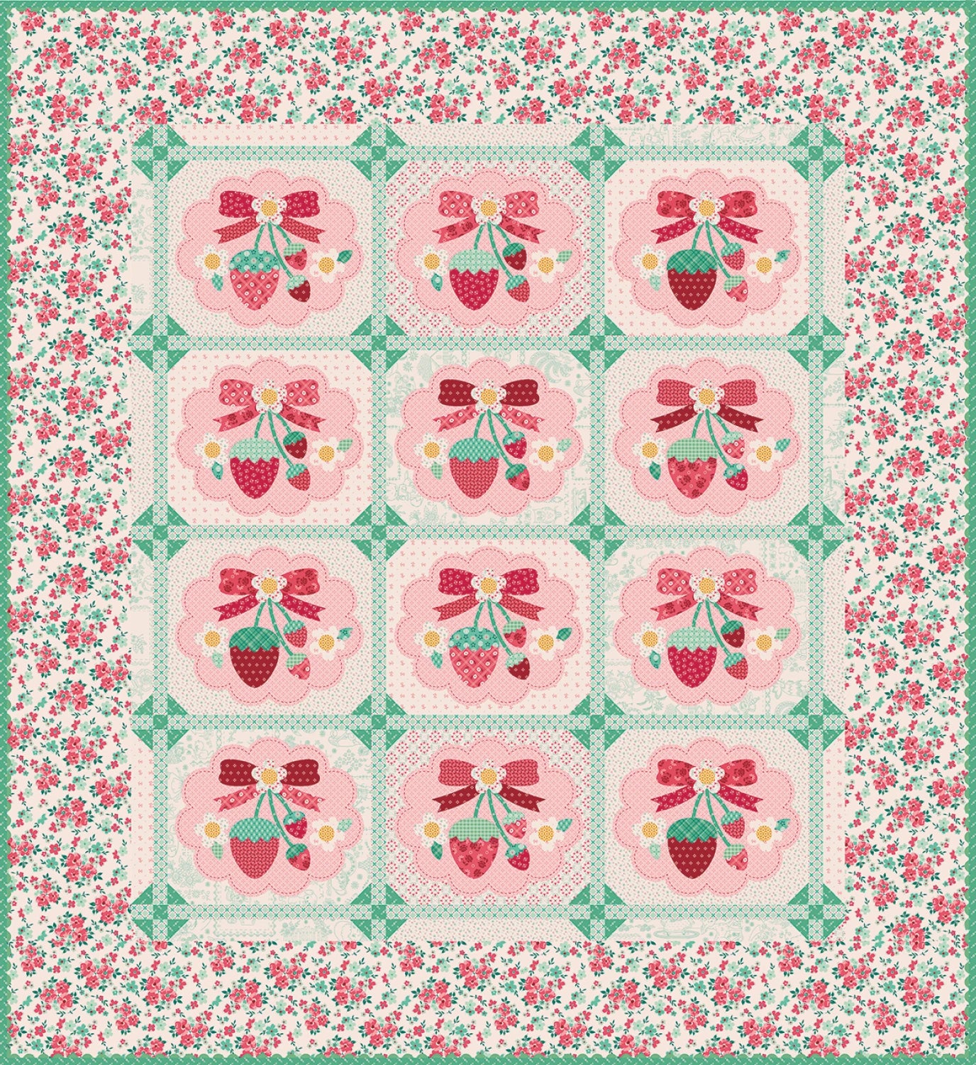 LORI HOLT イチゴのキルト・キット