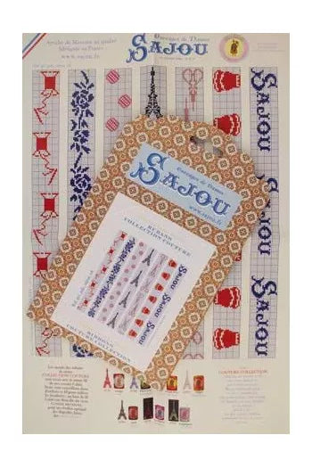 Sajou Cross Stitch Chart - Couture Ribbons