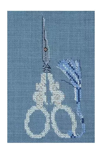 Sajou 刺繍ハサミ 象牙調 Sモデル｜フランス製 アンティーク復刻版