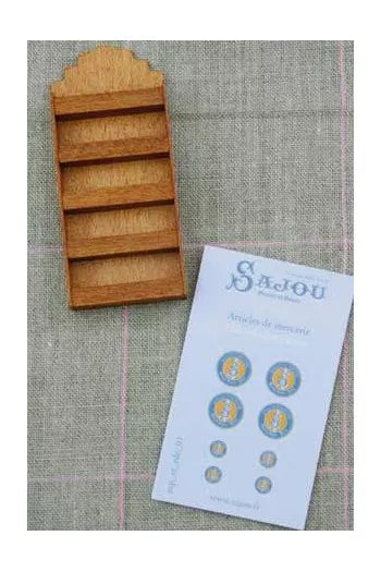 Sajou miniature haberdashery Sajou albums display 