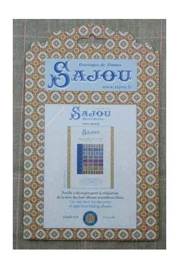 Sajou miniature haberdashery Sajou albums Blue