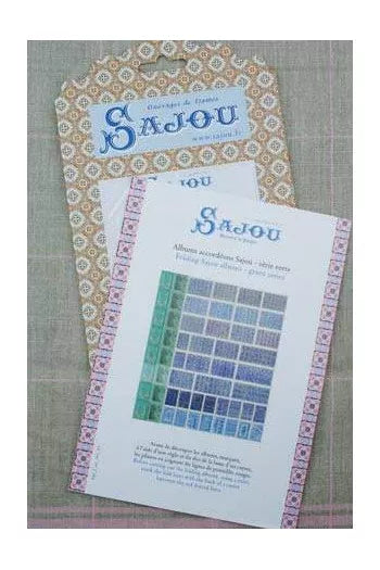 Sajou miniature haberdashery Sajou albums Green