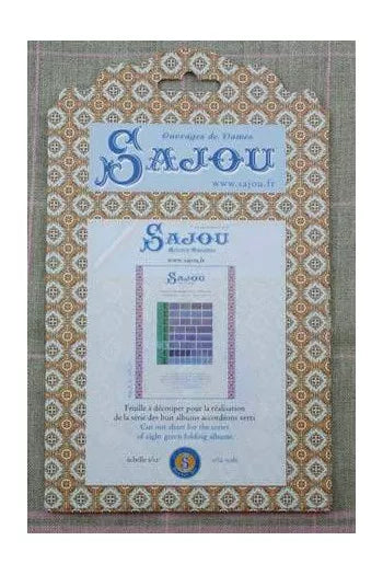 Sajou miniature haberdashery Sajou albums Green