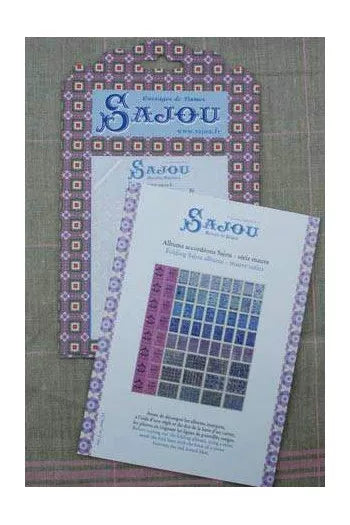 Sajou miniature haberdashery Sajou albums Mauve