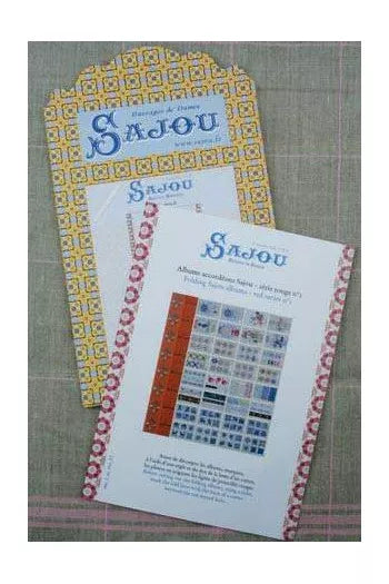Sajou miniature haberdashery Sajou albums Red 1