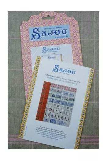 Sajou miniature haberdashery Sajou albums Red 2