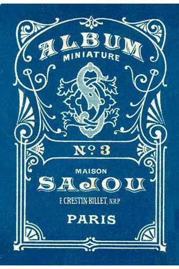 Sajou Albums Blue no.3
