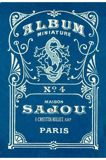 Sajou Albums Blue no.4