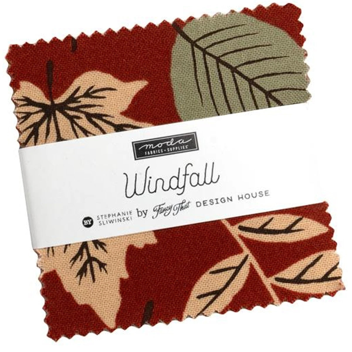 パッチワーク生地セット｜Windfall 2.5インチスクエア （約6.4cm角）42枚 | プリカット生地 ｜Fancy That Design House